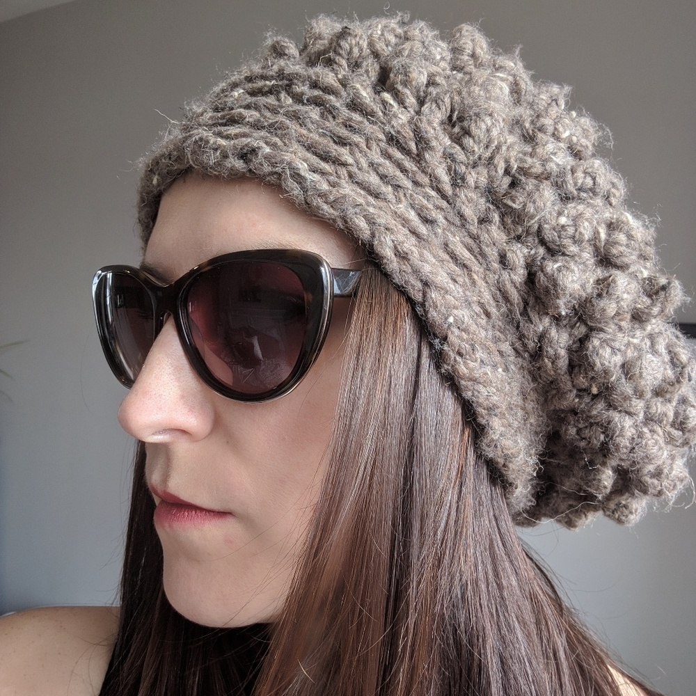 Alpaca Slouchy Beanie